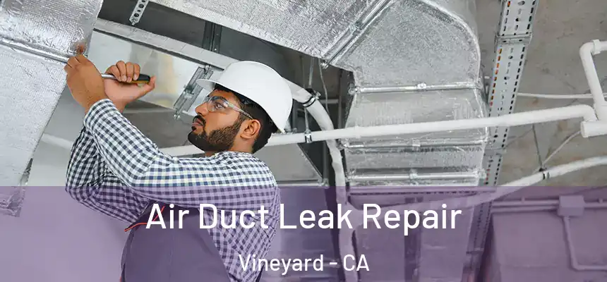  Air Duct Leak Repair Vineyard - CA